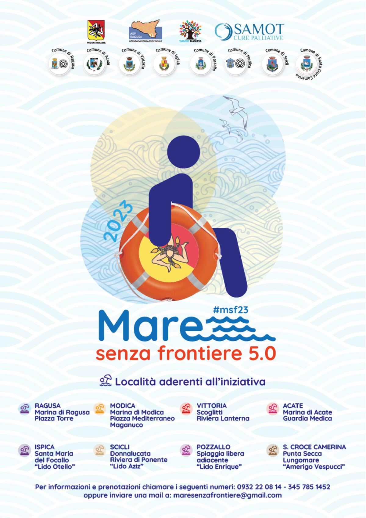 Dal 1 luglio al 31 agosto mare accessibile a tutti nel ragusano - 
