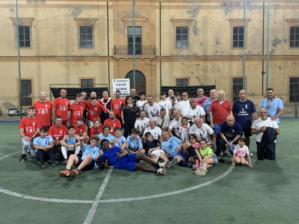 Festa di amicizia e sorrisi nel primo memorial dedicato all’amico Totò Sauna - 