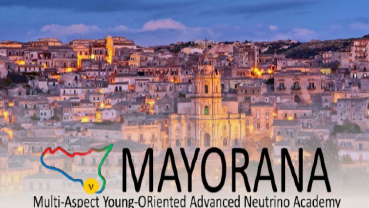 A Modica il congresso internazionale Majorana dedicato alla fisica del neutrino - 