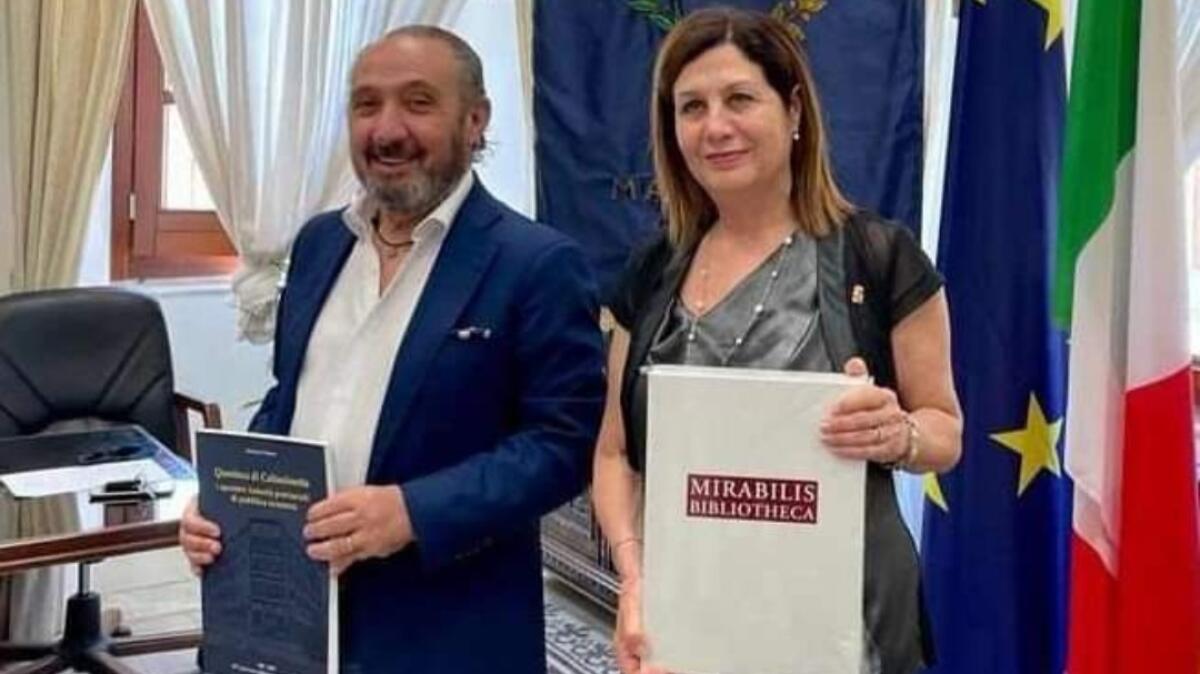 Il Questore in visita al comune di Mazzarino - 