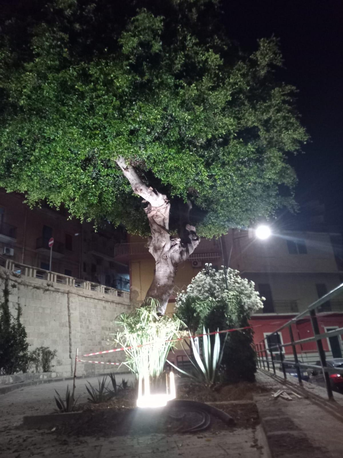 … e luce fu, nella piazzetta della Collaborazione - 