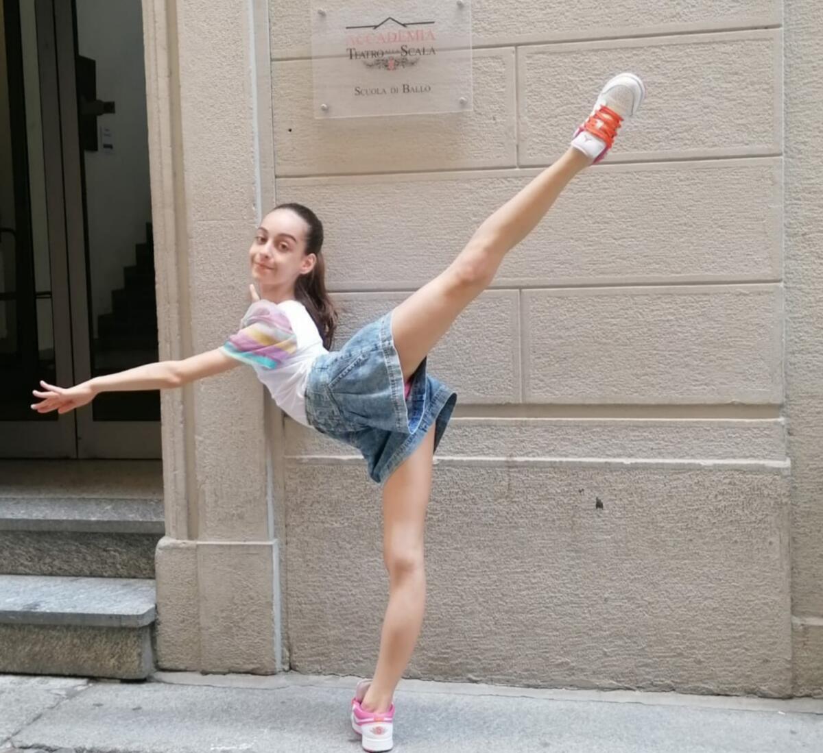 La piccola Aurora studiera&#8217; danza alla Scala di Milano - 