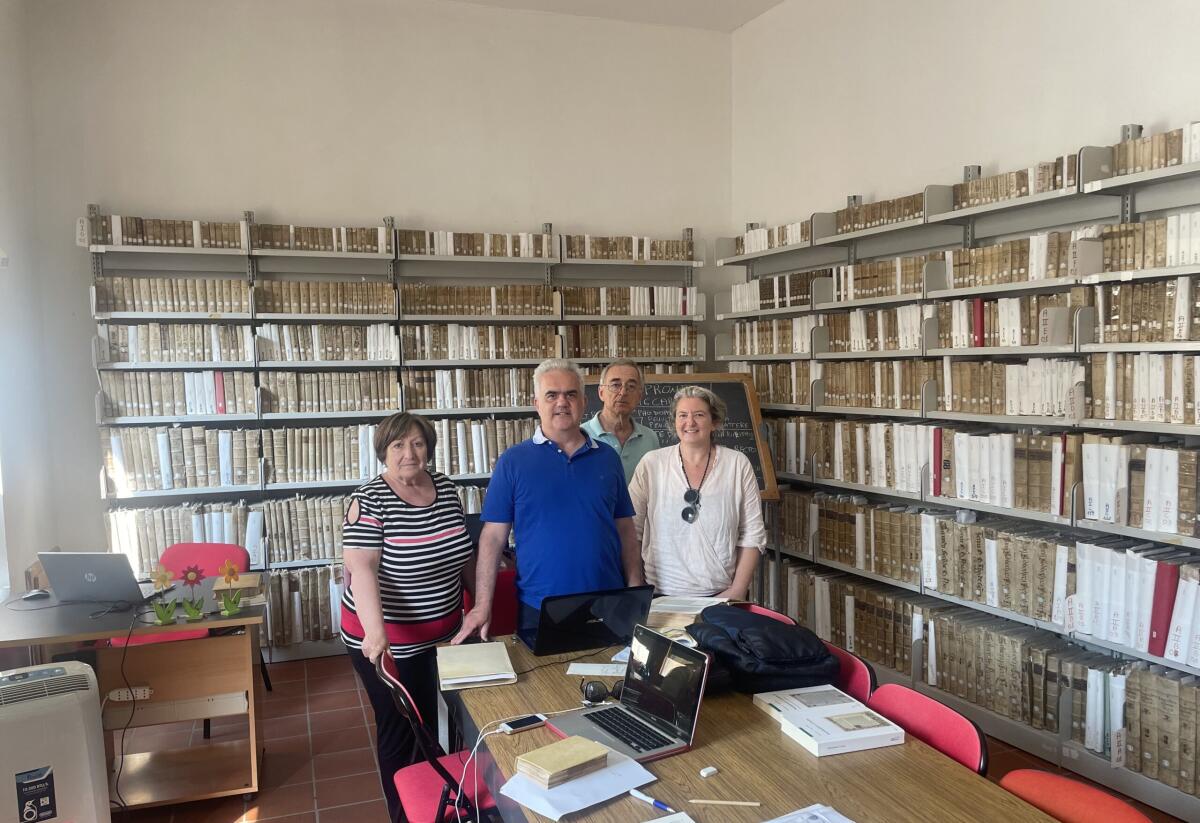 Esperti dall’Italia per studiare i volumi del ‘400 - 