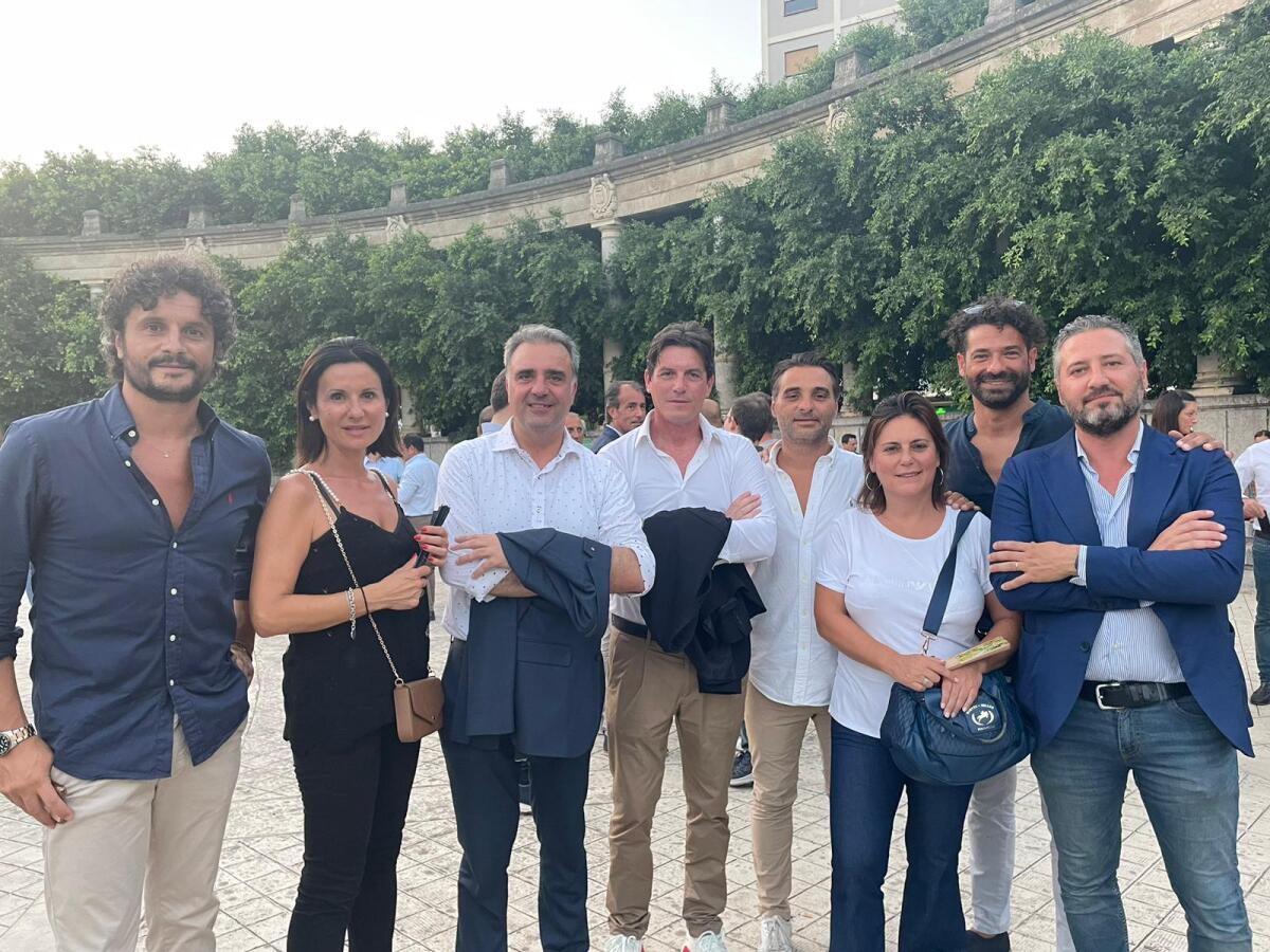 Meloniani gelesi alla fiaccolata in ricordo del giudice Borsellino - 