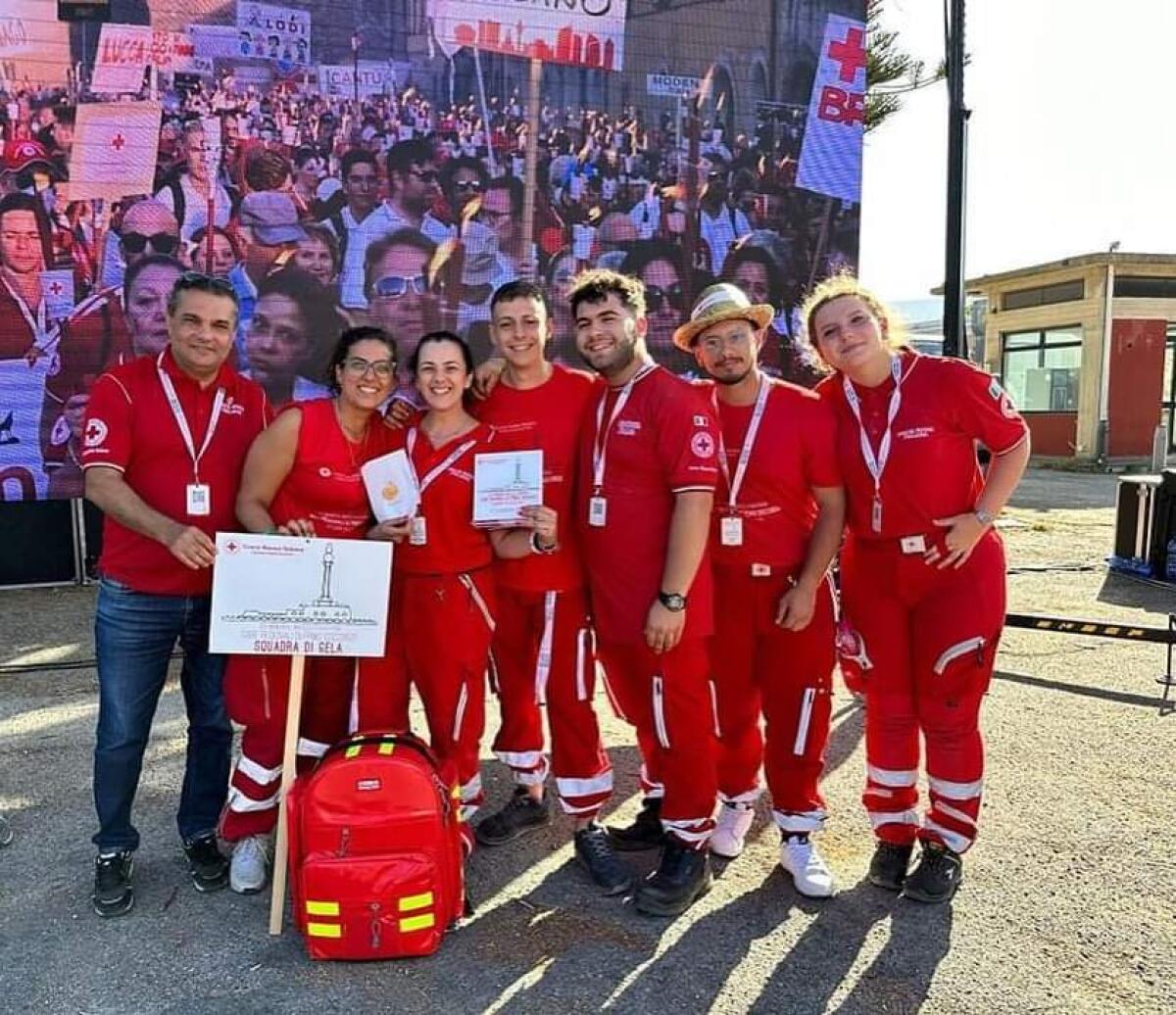 Croce rossa gelese conquista il terzo posto alla Gara regionale - 