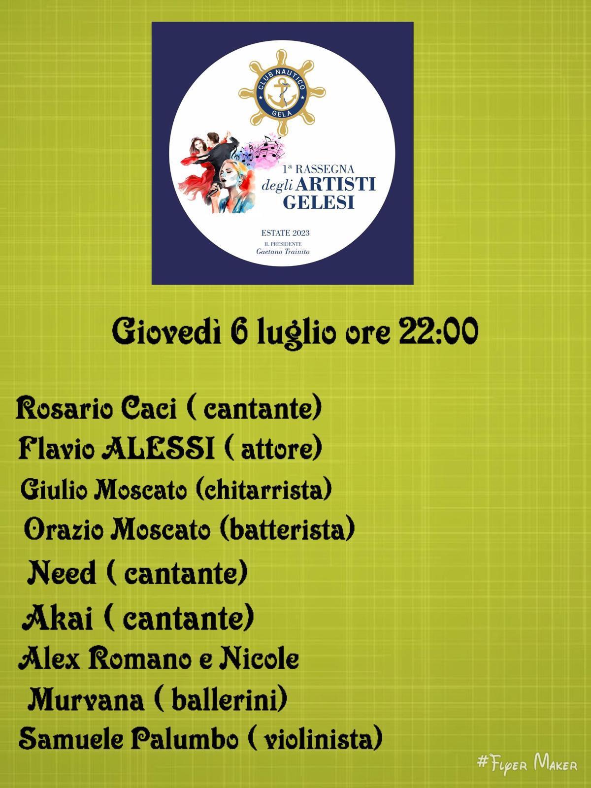 Vetrina al Club Nautico per i talenti locali -