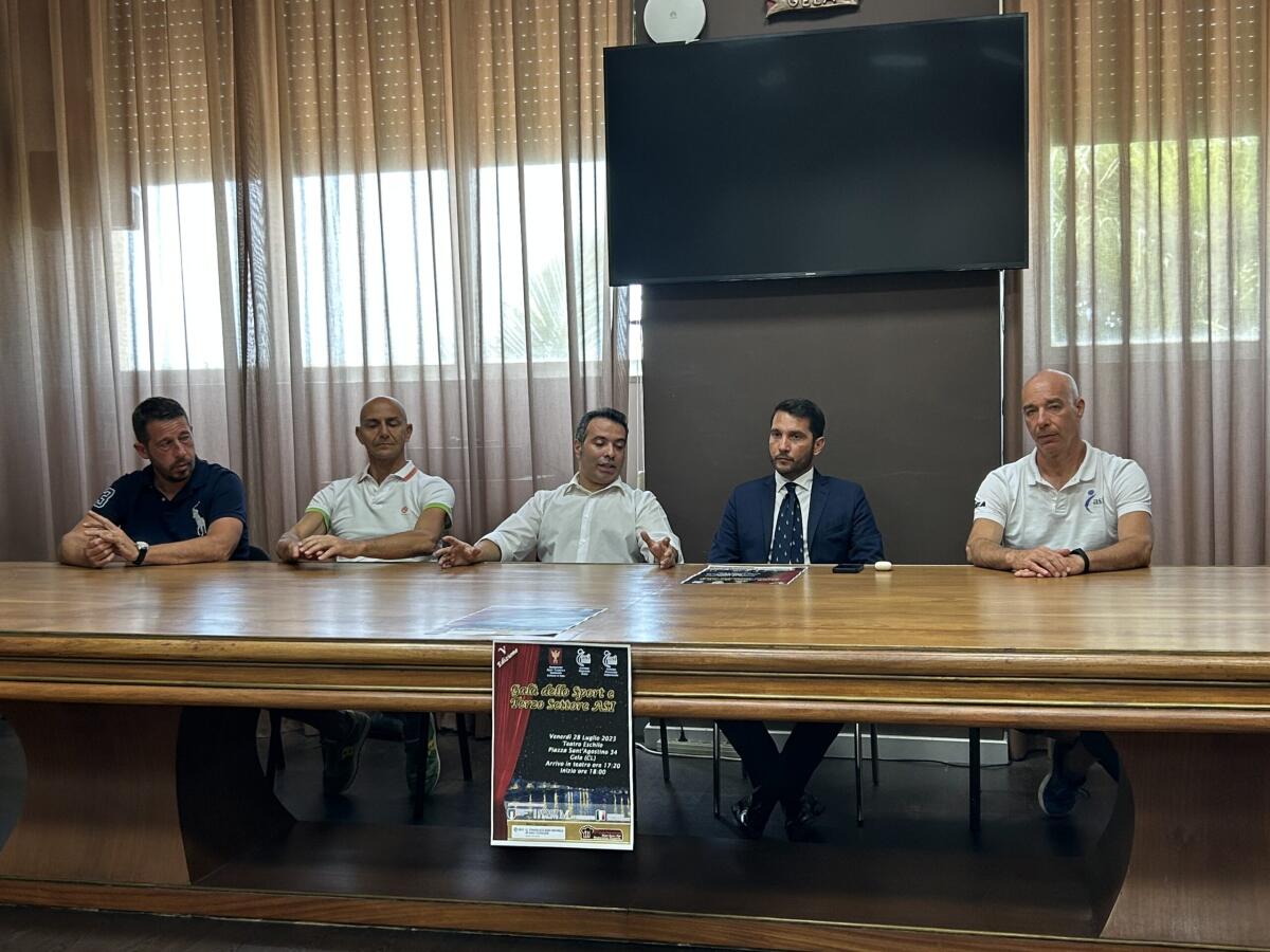 Gala dello sport e terzo settore di Asi: presentato l’evento -