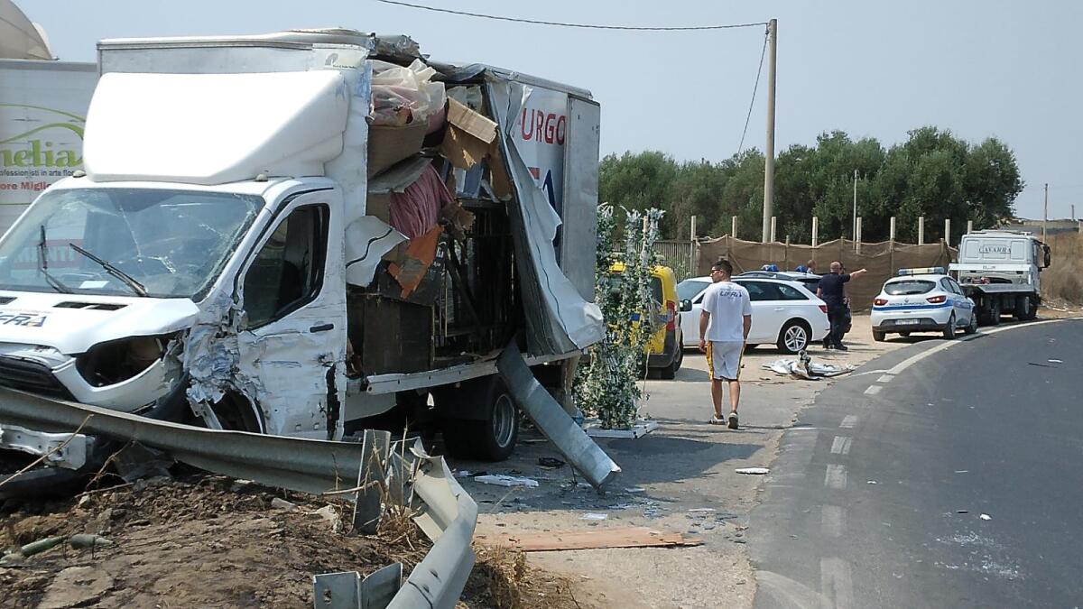 Incidente con feriti sulla statale Vittoria -Gela - 