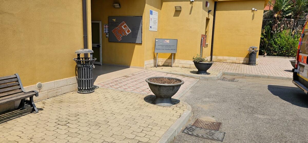 Sede radioterapia liberata dalle erbacce - 