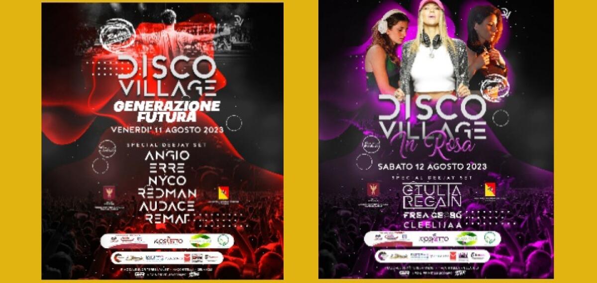 Divertimento in musica con &#8220;Radio Party Disco Village&#8221; - 