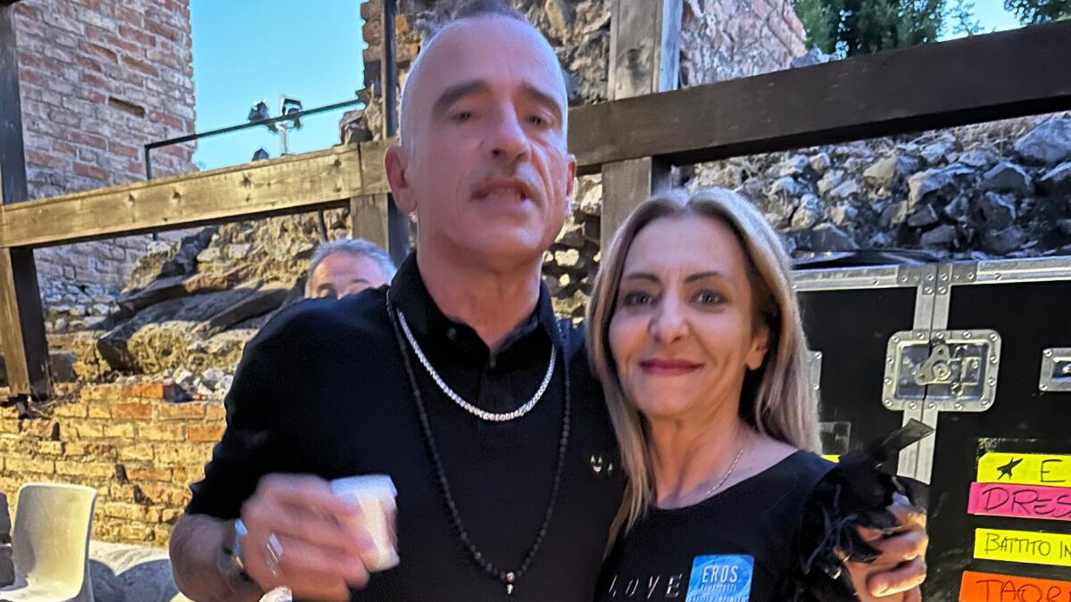 Sonia Aloisi fotografa ufficiale del concerto di Eros Ramazzotti - 
