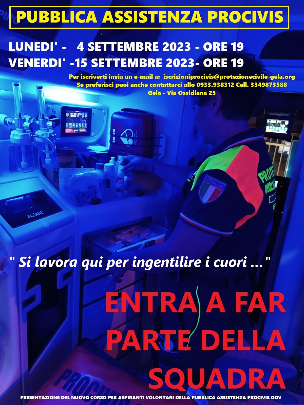 Al via il terzo corso del 2023 per diventare soccorritori volontari - 