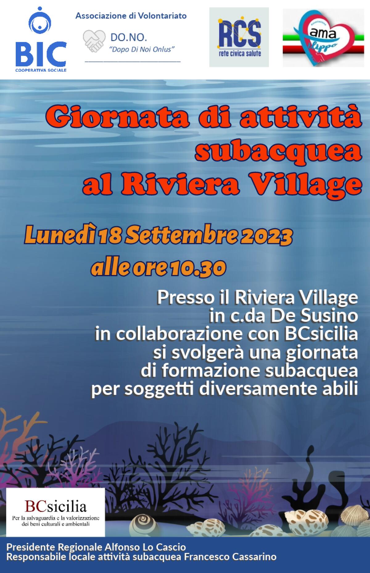 Formazione subacquea per i disabili - 