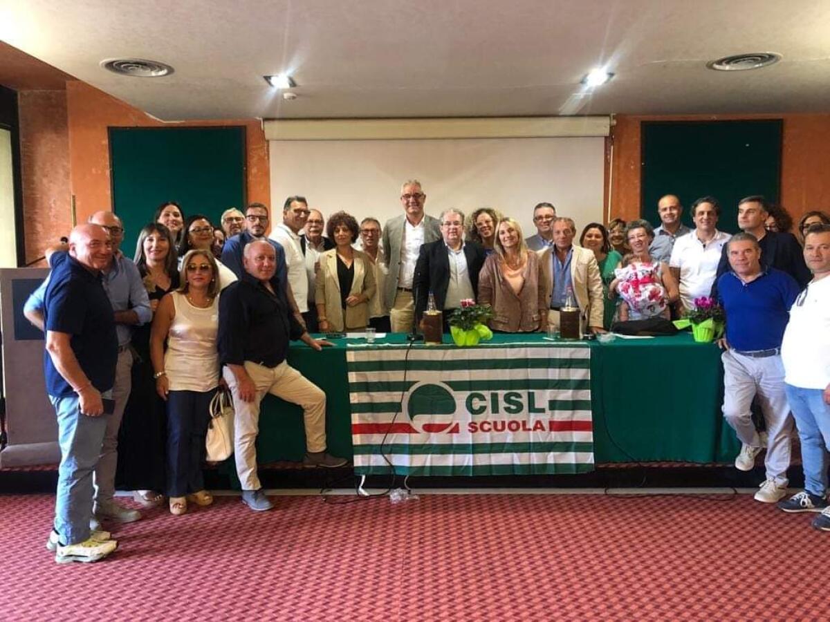 Emanuele Caci segretario della Cisl scuola di Agrigento,Enna e Caltanissetta -
