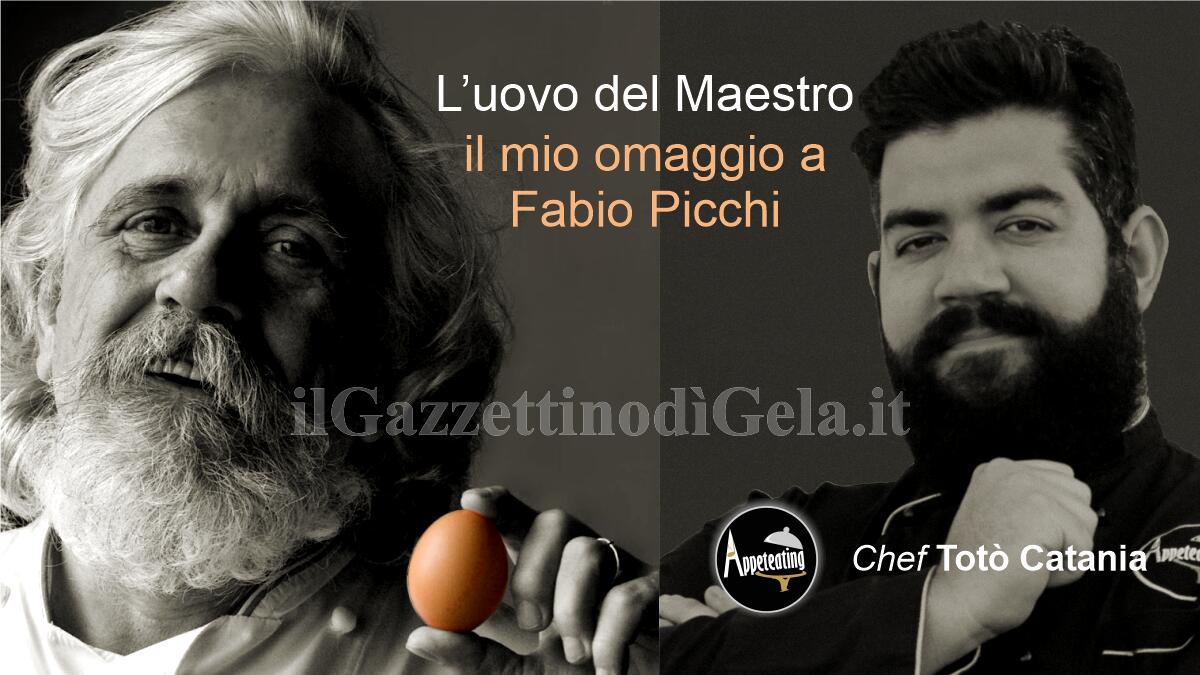 Lo chef Totò Catania propone: l’uovo del maestro -