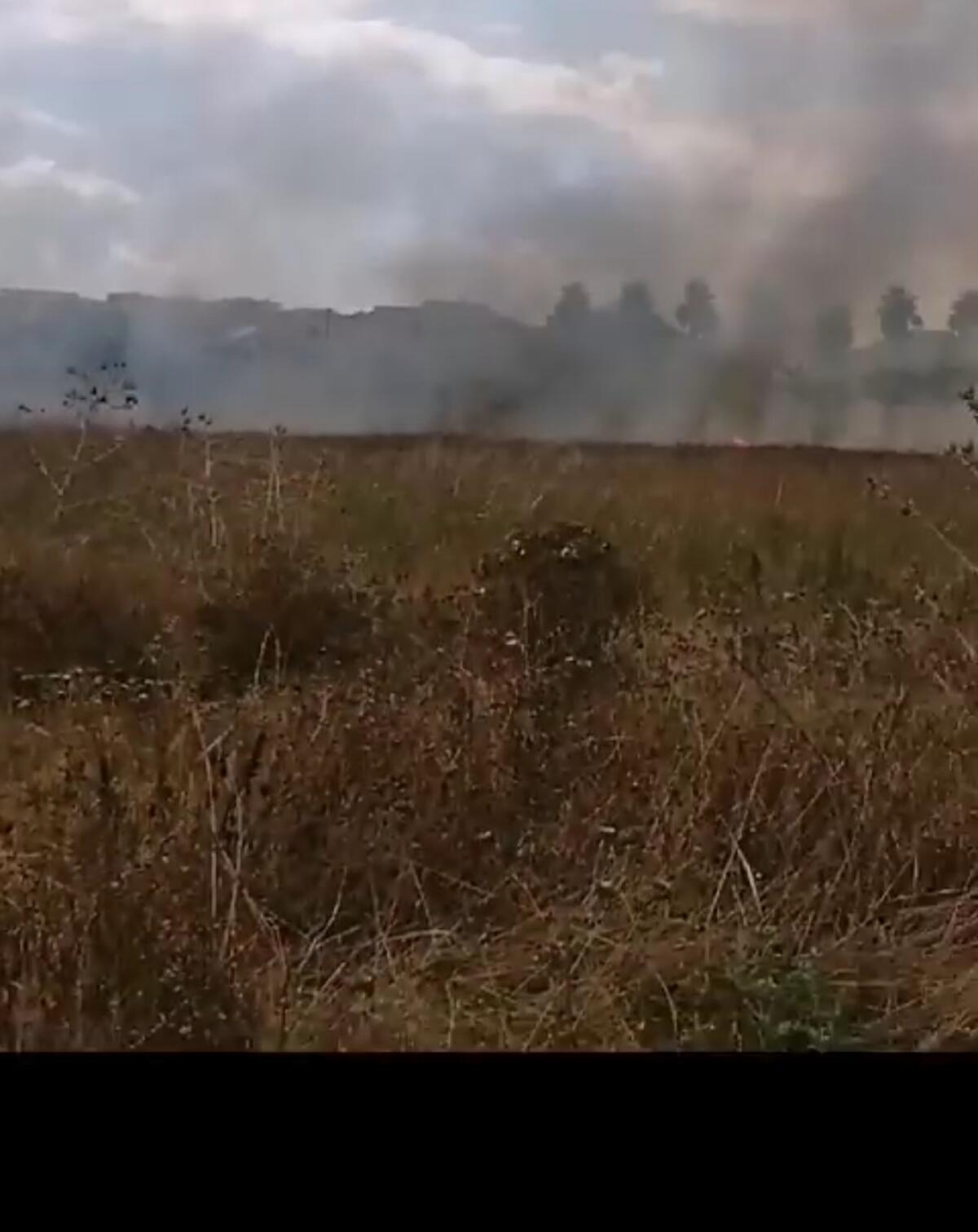 Vasto incendio a Poggio Valentino - 