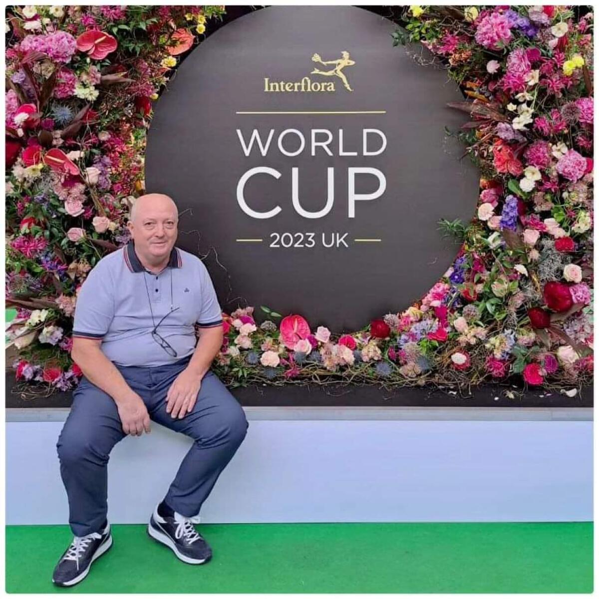 Coppa del mondo di arte floreale:nello staff tecnico a Manchester c’è l’artista gelese Salvatore Migliore - 