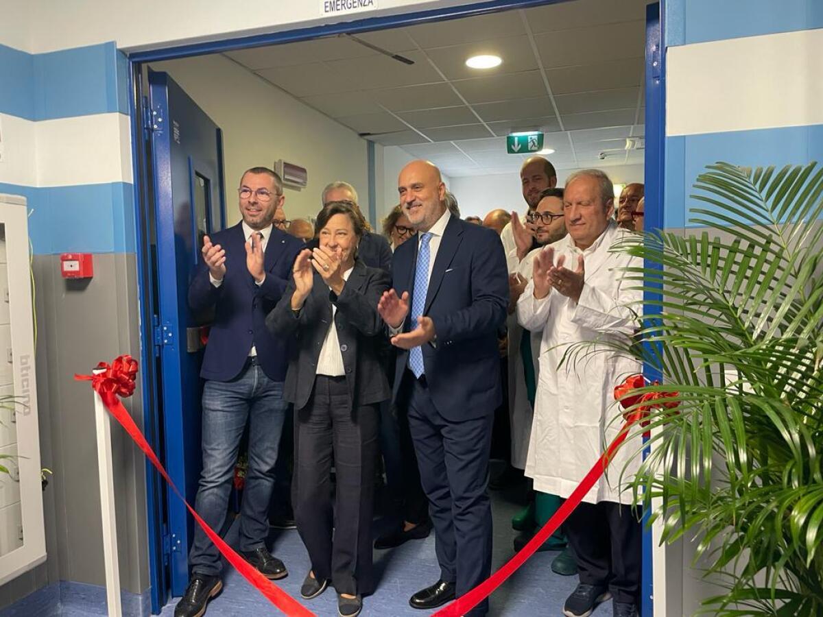 Nuova Sede per la Gastroenterologia ed Endoscopia inaugurata oggi all&#8217;Ospedale &#8220;S. Elia - 
