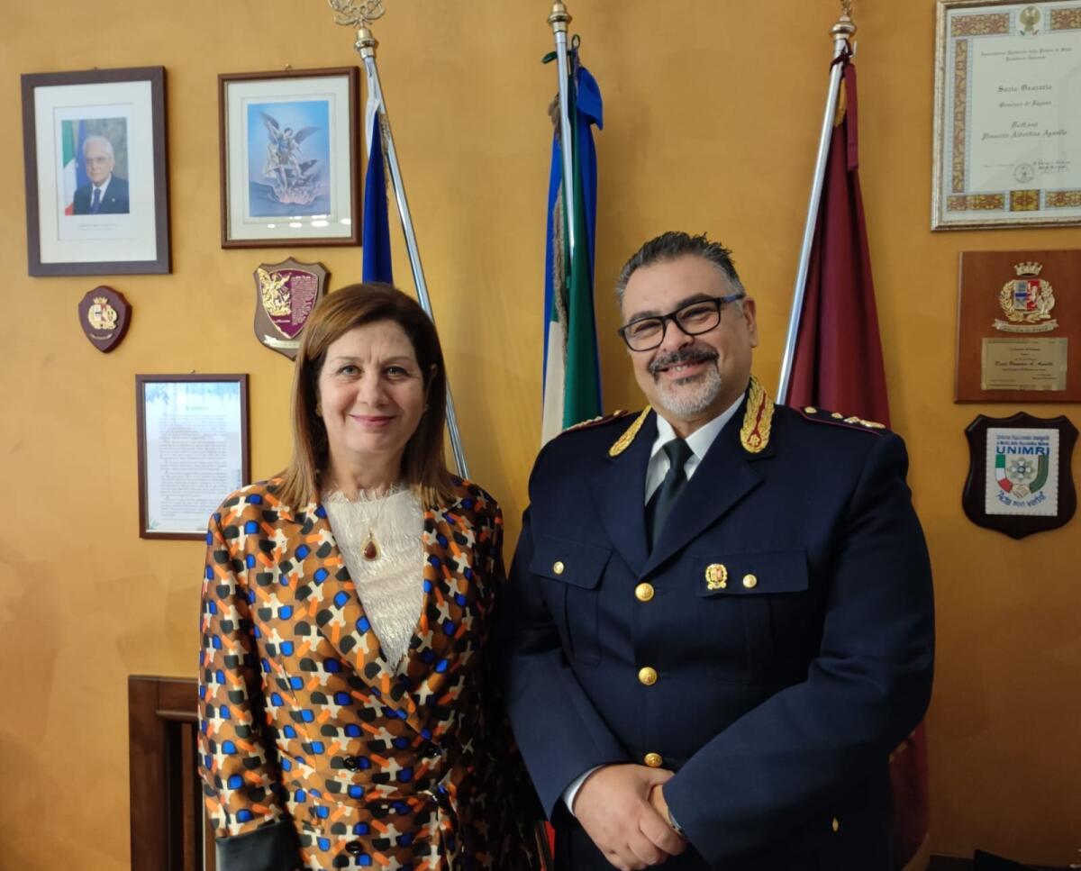 Alla Questura si è insediato il Capo di Gabinetto dott.Giunta -