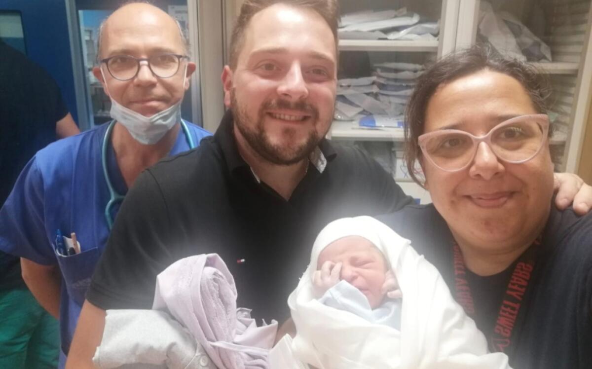 Fiocco azzurro in ambulanza:è nato Francesco - 