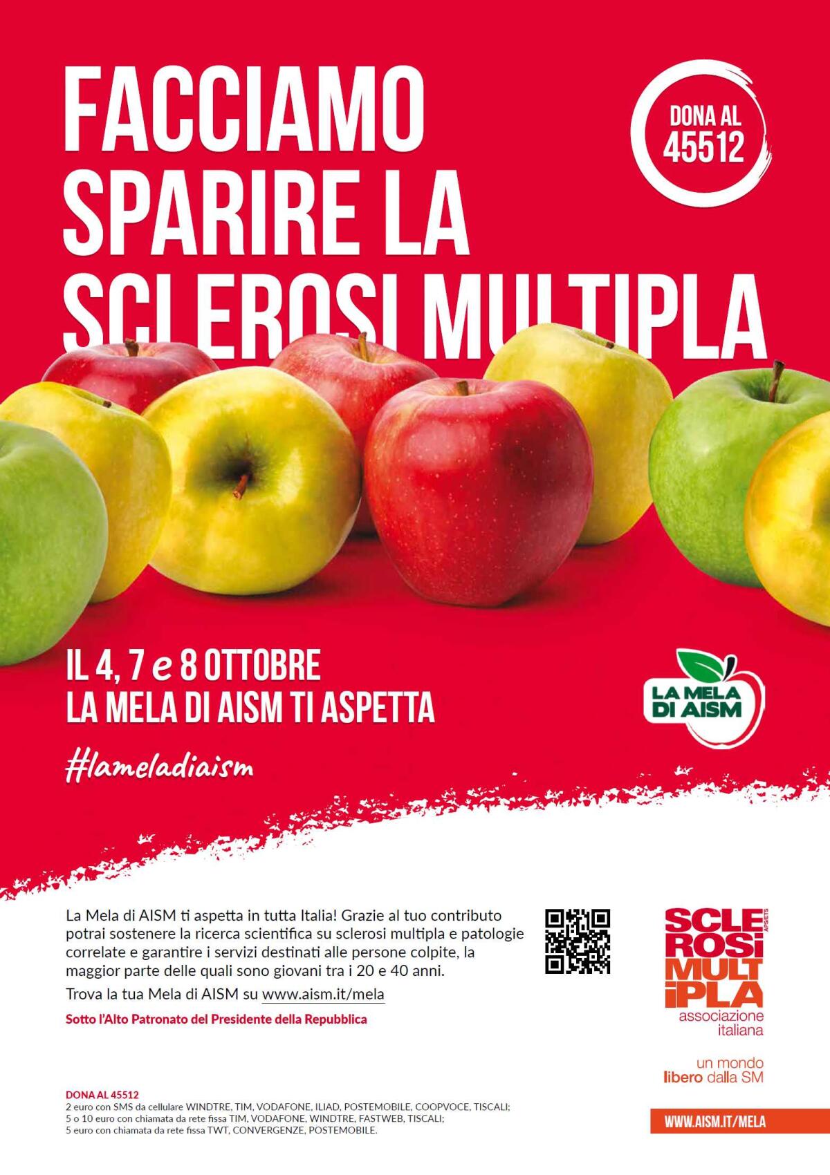 Facciamo sparire la Sclerosi Multipla con un sacchetto di mele - 