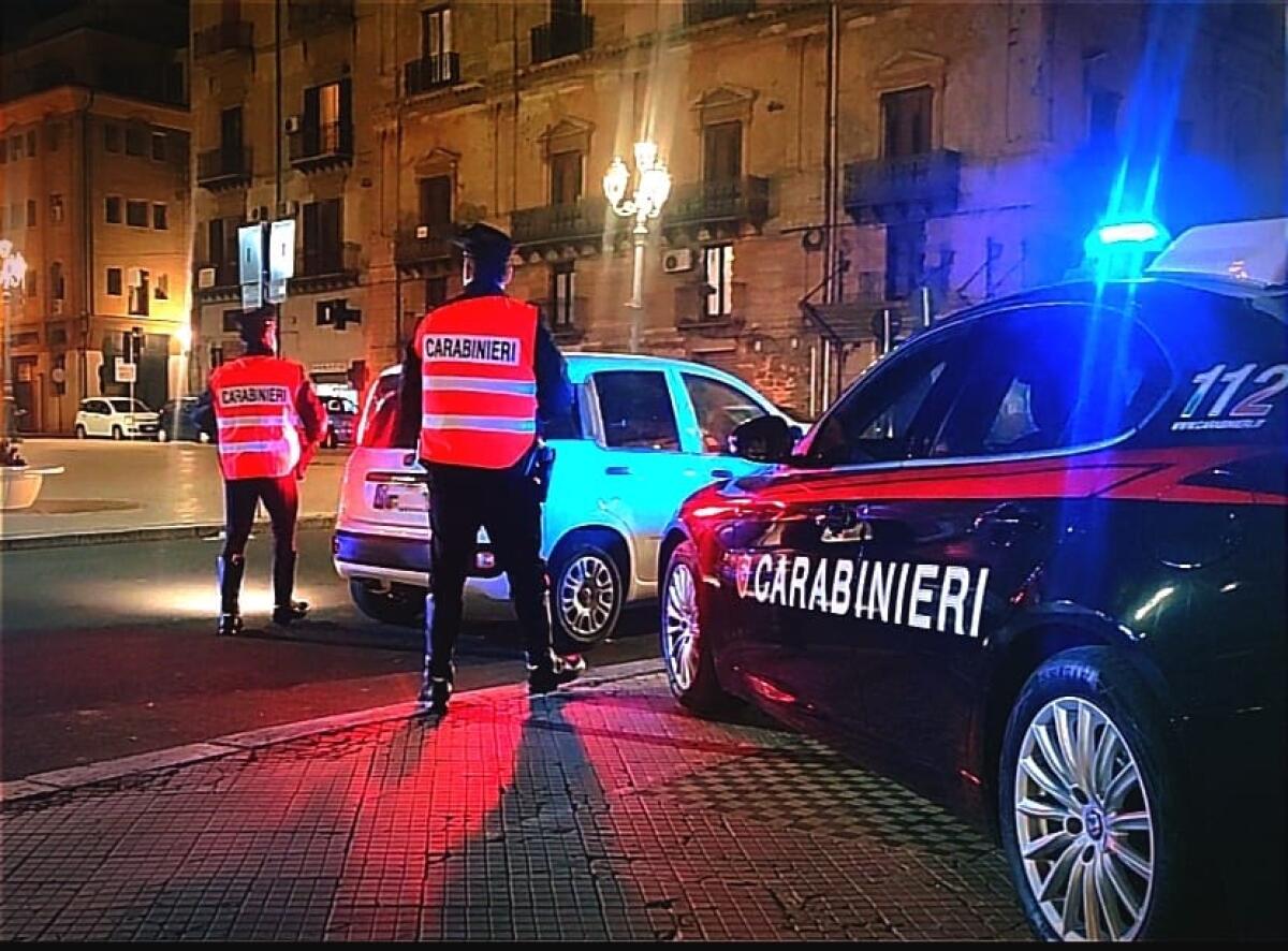 Controlli dei Carabinieri in strada e nei locali pubblici -