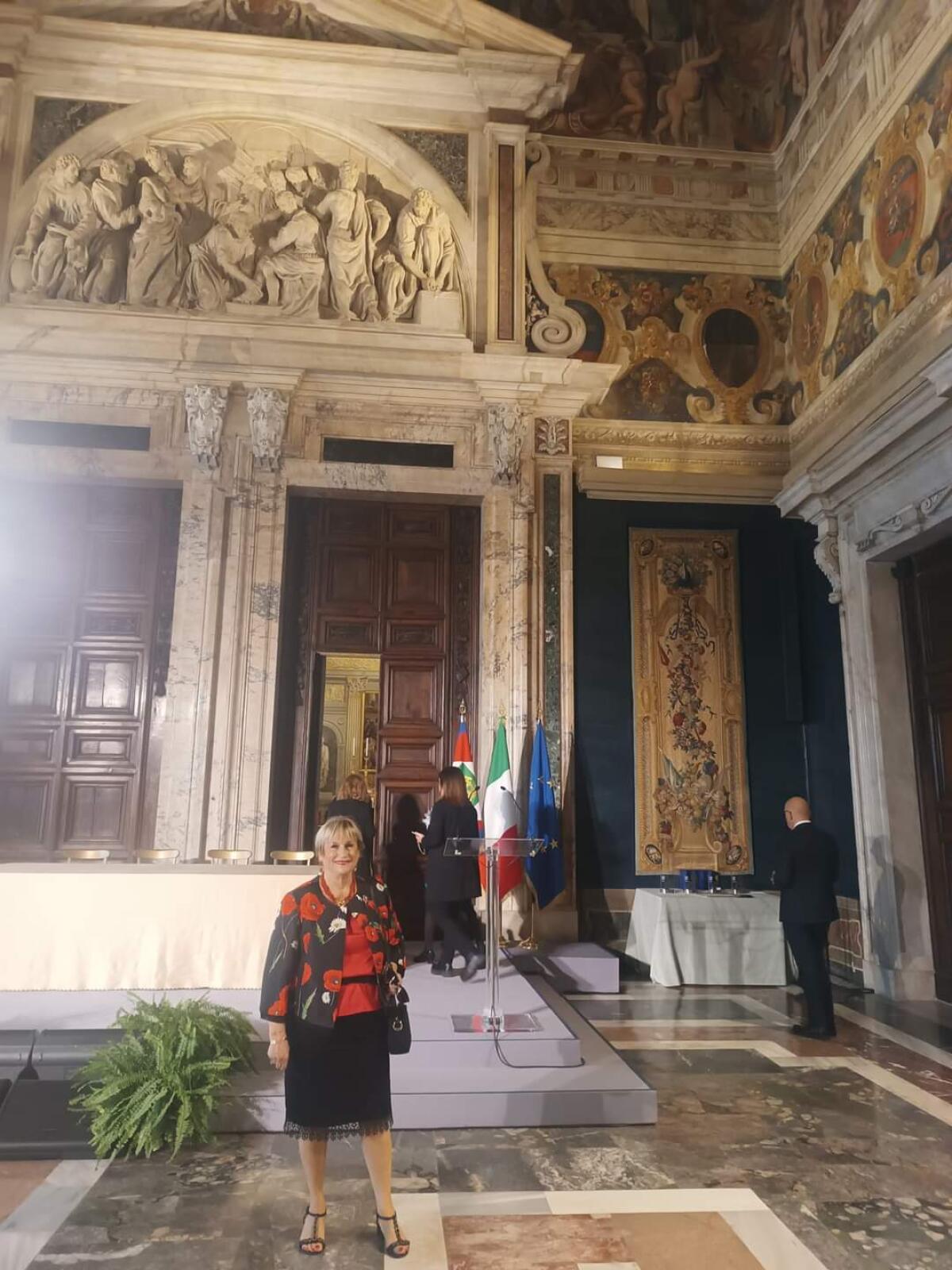 Graziella Condello al Quirinale per “I Giorni della Ricerca” - 