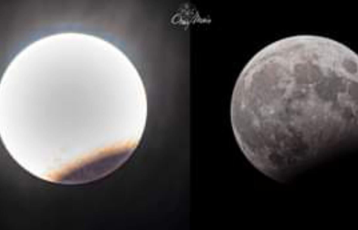 Lo scatto della luna di Orazio Mezzio, selezionata dalla Nasa come foto astronomica - 