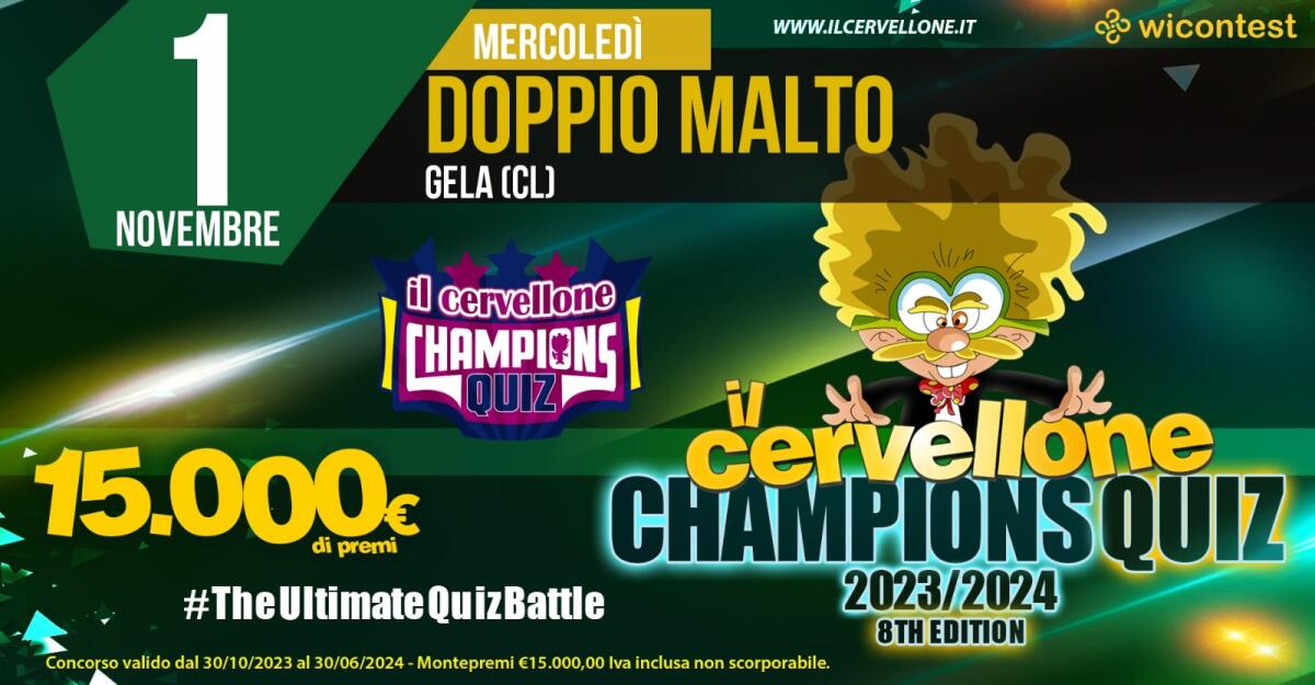 Arriva a Gela ‘il Cervellone’: gioca e vinci fino a 15 mila euro - 