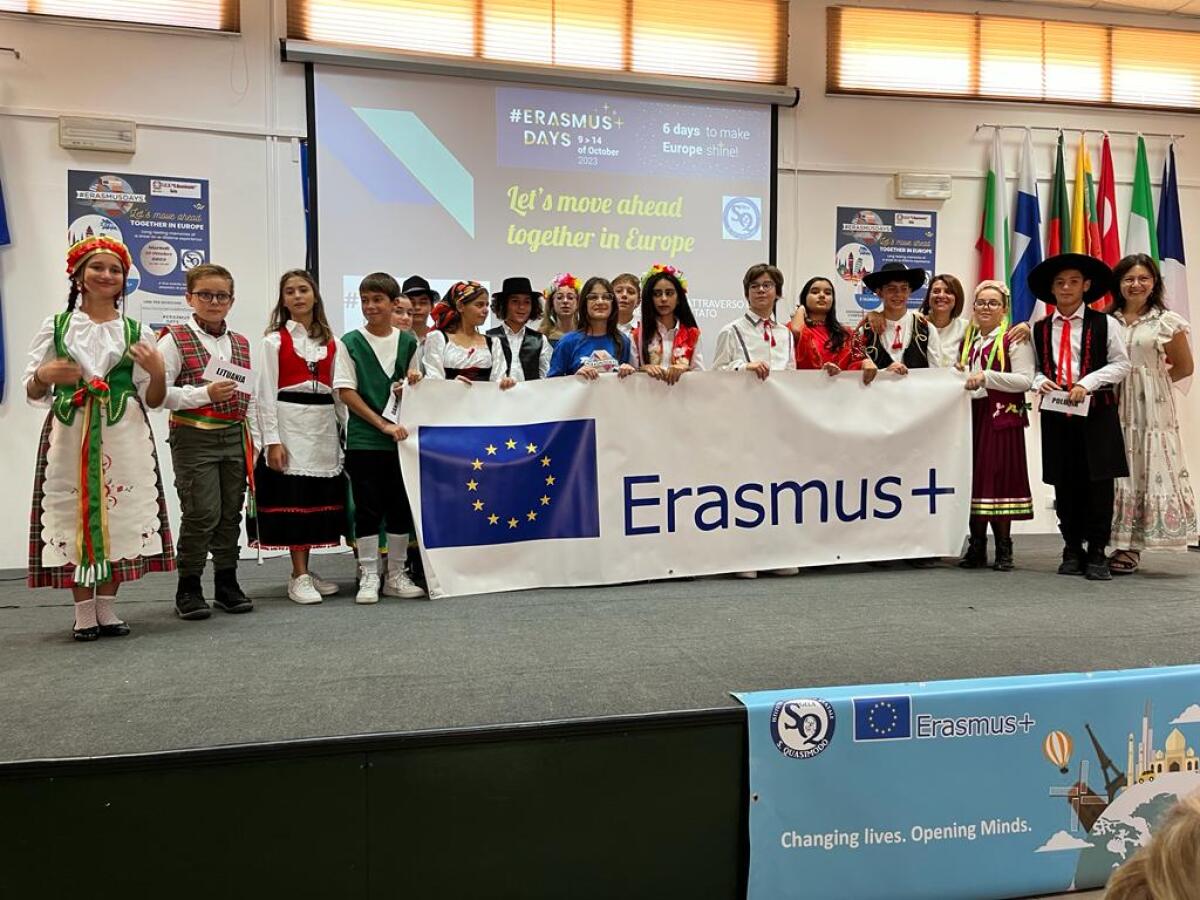 Dissemination Conference Erasmus all’Istituto Quasimodo - 