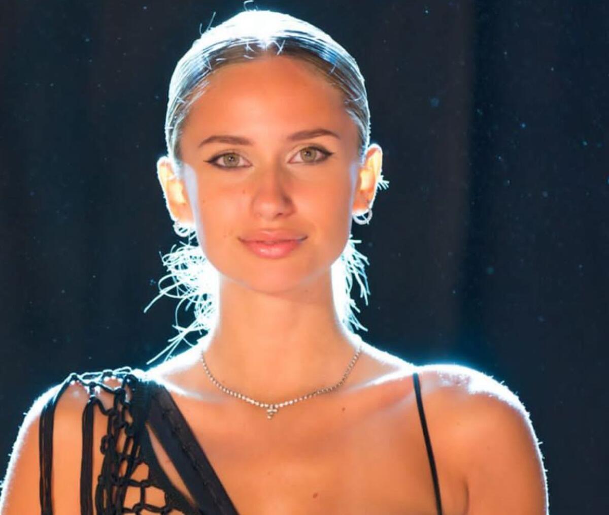 Regina Scordio alla finale di The Look of the Year - 