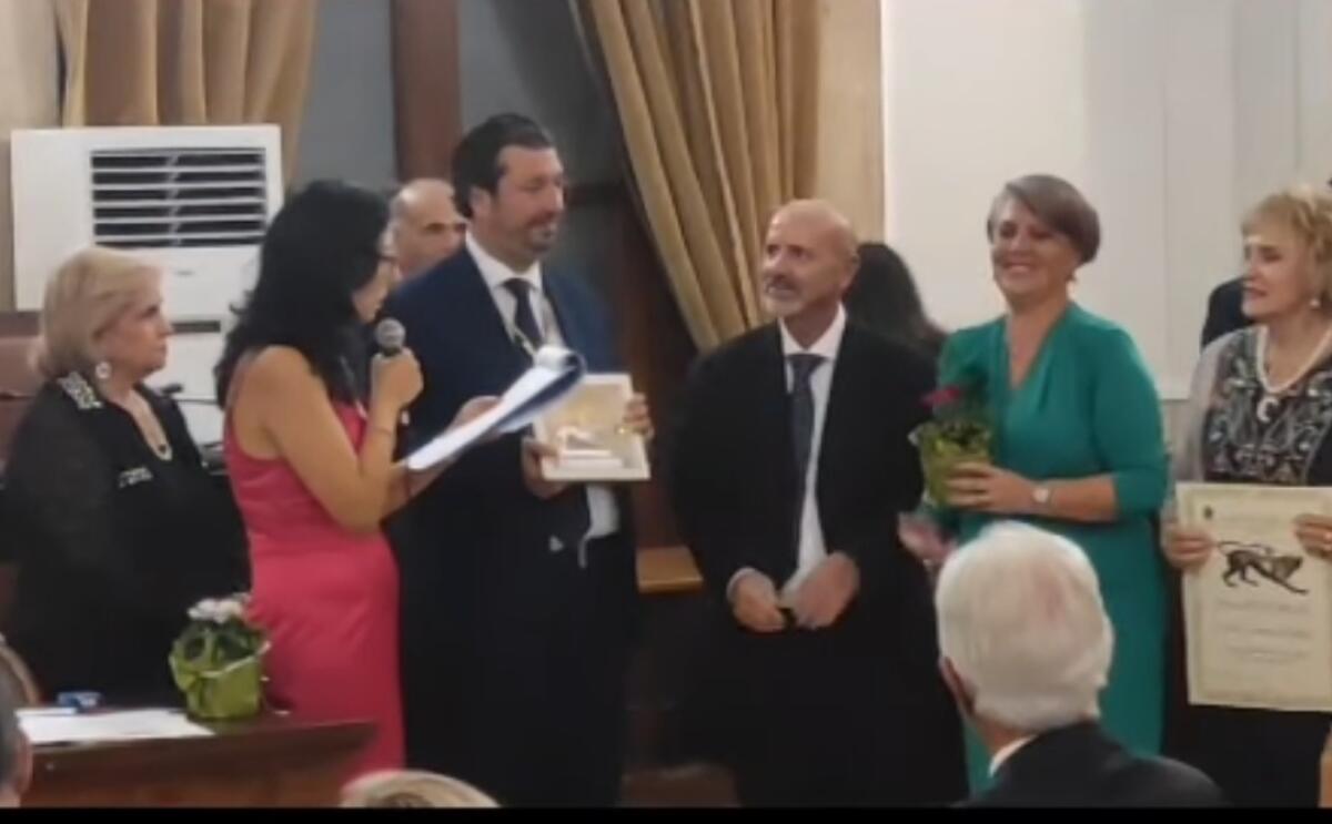 Lo specialista in beni culturali Salvatore Burgio premiato a Catania - 