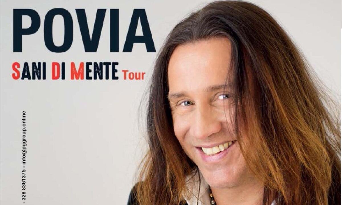 Povia a Delia sabato prossimo - 