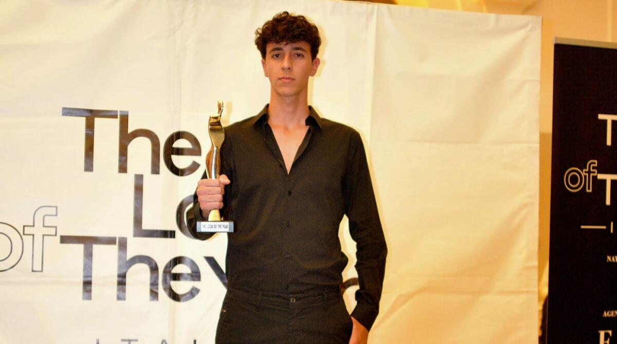 A Francesco Gallo va il titolo di ‘The Look of the Year Man 2023’ -