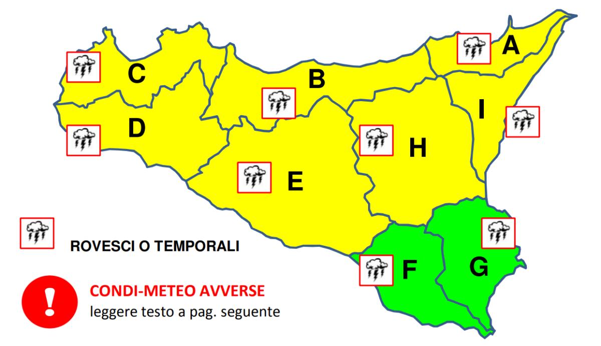 Incendi e maltempo: doppio allerta in Sicilia - 