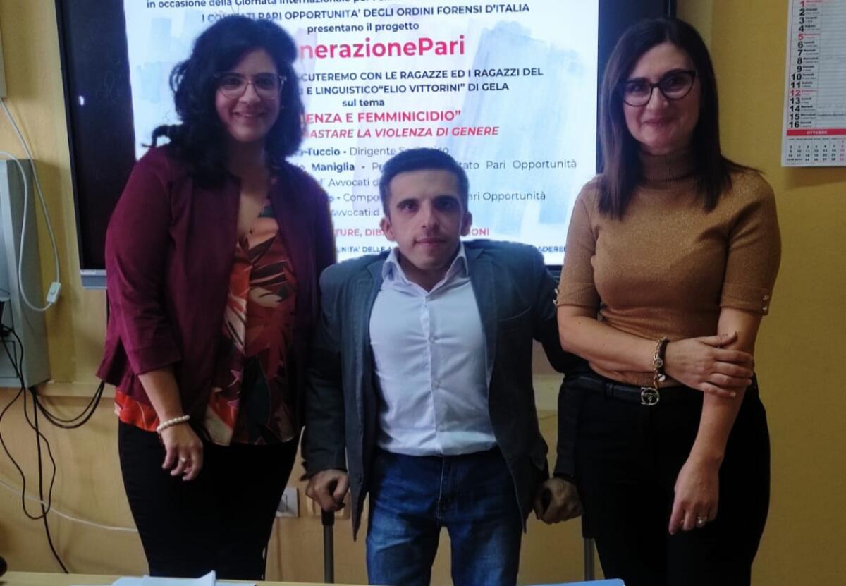 Il C.P.O. dell&#8217;Ordine degli Avvocati al Liceo Scientifico per la Giornata internazionale per l&#8217;eliminazione della violenza sulle donne - 