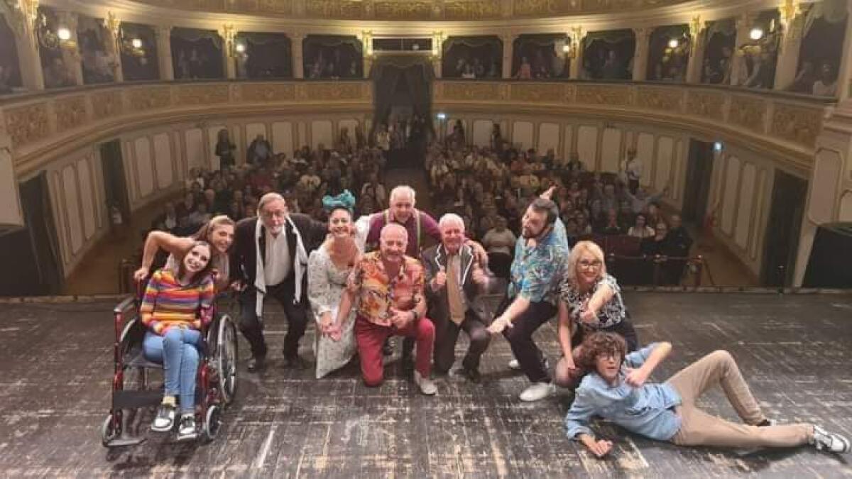 Gli attori di Gela in trasferta al Teatro Margherita -