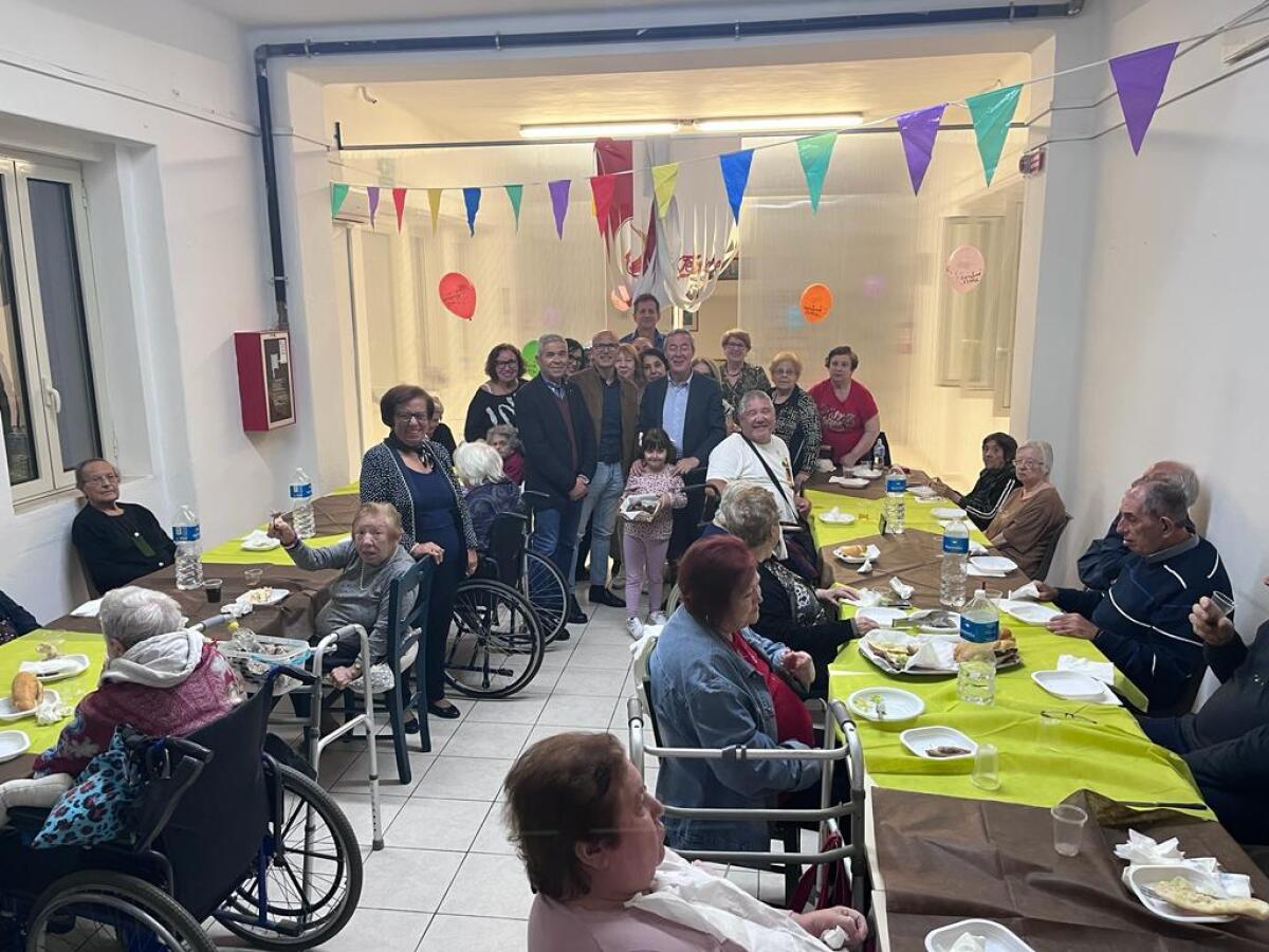Festa di S.Martino all&#8217;Ipab Aldisio con il sindaco Greco - 