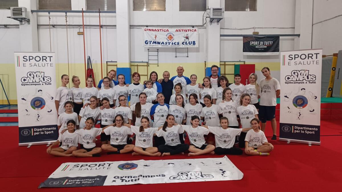 La Federazione Ginnastica d&#8217;Italia a Gela con Giorgio Colombo &#8211; video - 