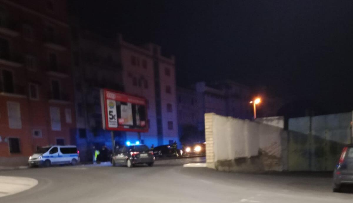 Incidente in via Niscemi: palo a terra - 