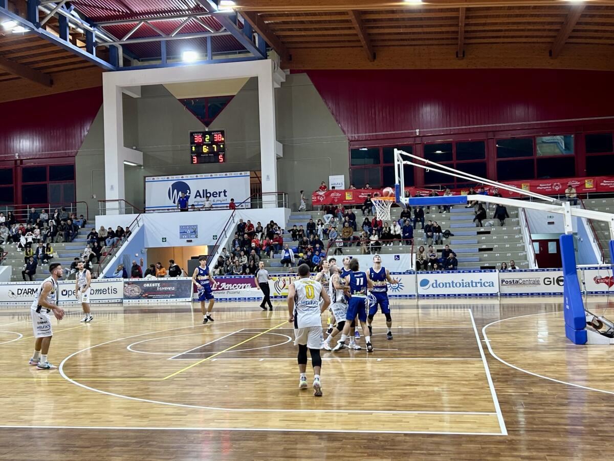 Melfa’s basket, tonfo casalingo clamoroso contro l’ultima in classifica -