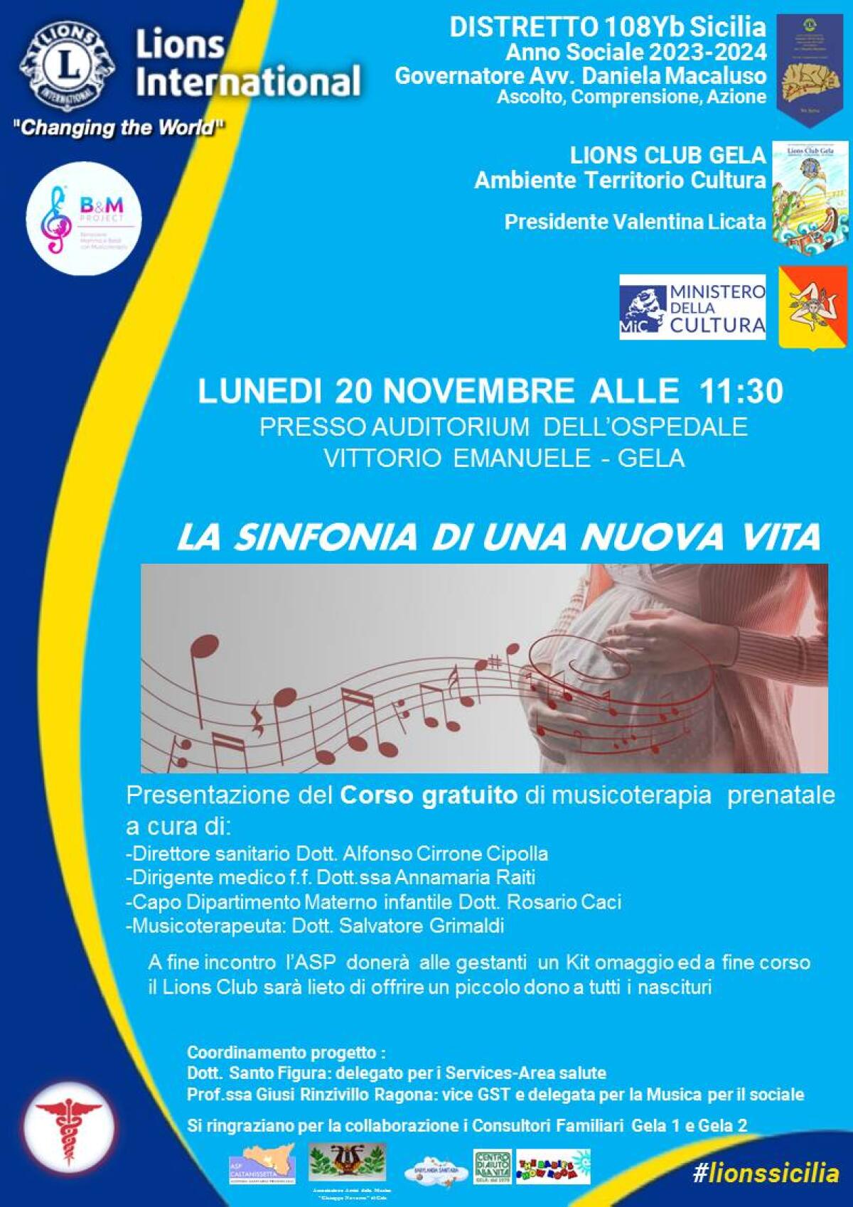 &#8216;La sinfonia di una nuova vita&#8217;: corso per gestanti in ospedale - 