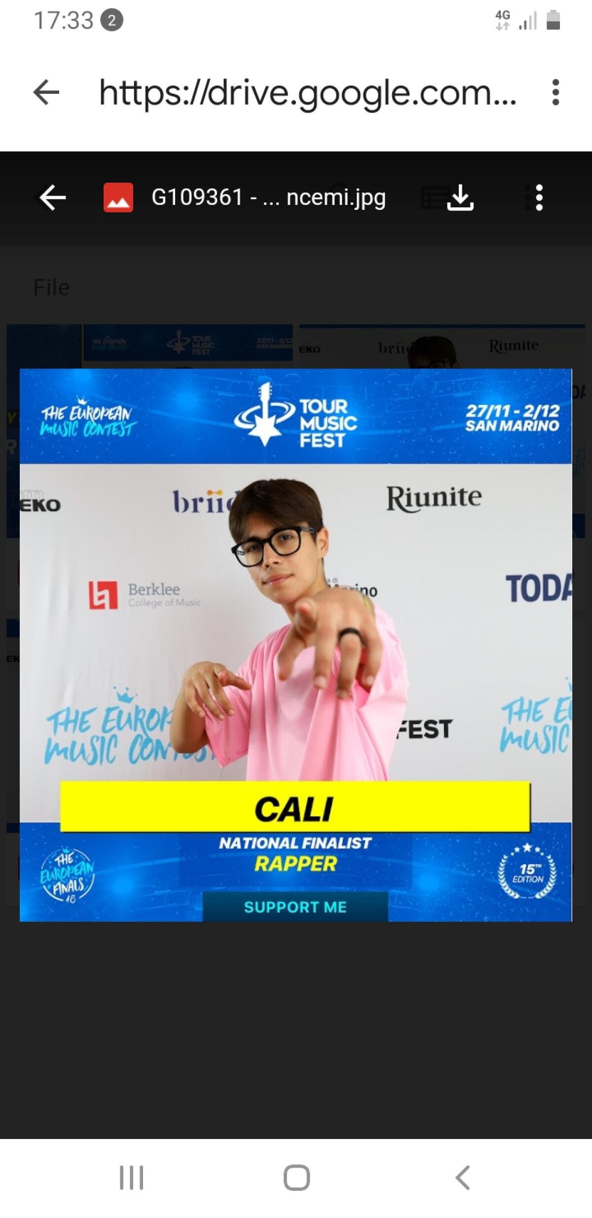Il rapper nisseno Cali in finale al Tour Music Fest presieduto da Beppe Vessicchio e Kara DioGuardi -