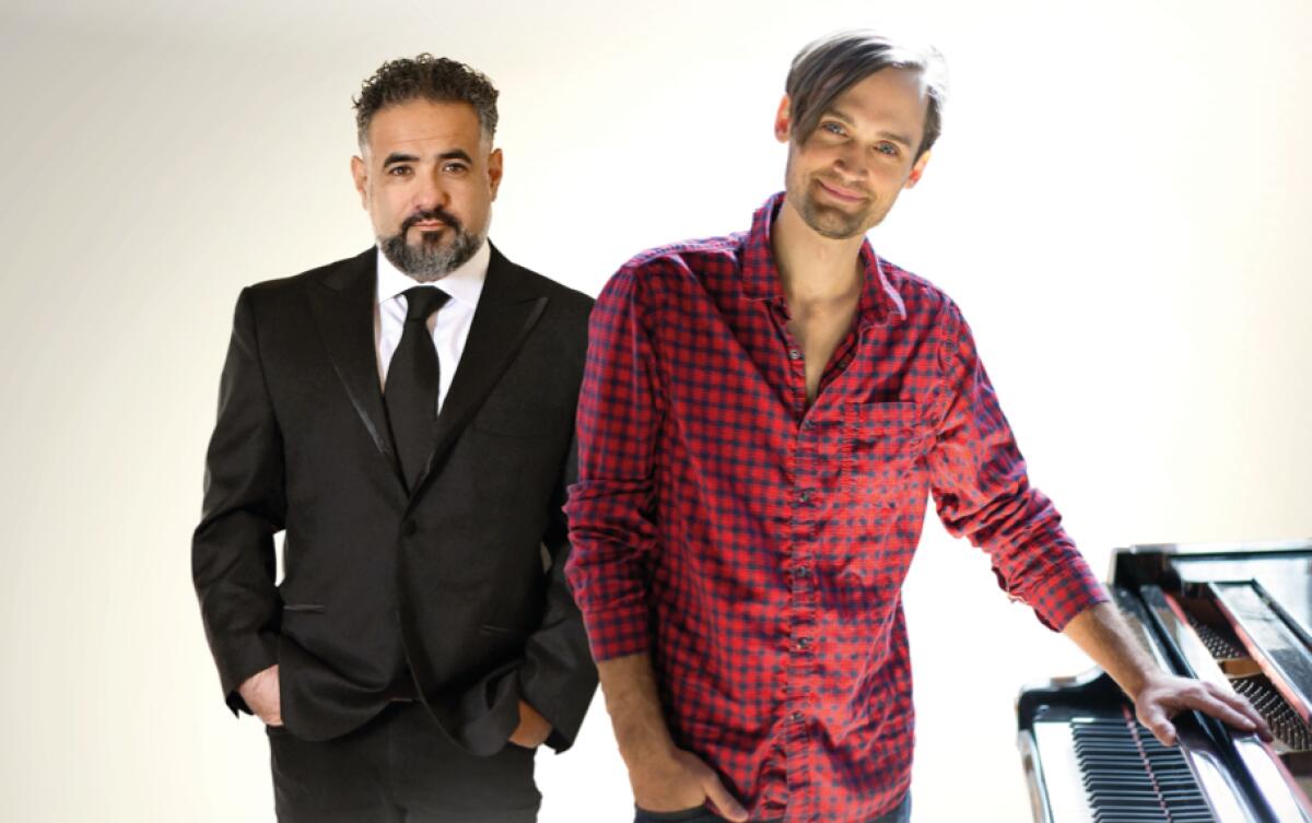 No alla guerra: il tenore pop Jonathan Cilia Faro e Tyler Michael Smith a Gela -