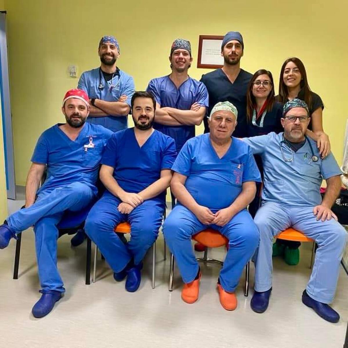 Al Vittorio Emanuele eseguito per la prima volta intervento di anatomici linfatico venosa - 