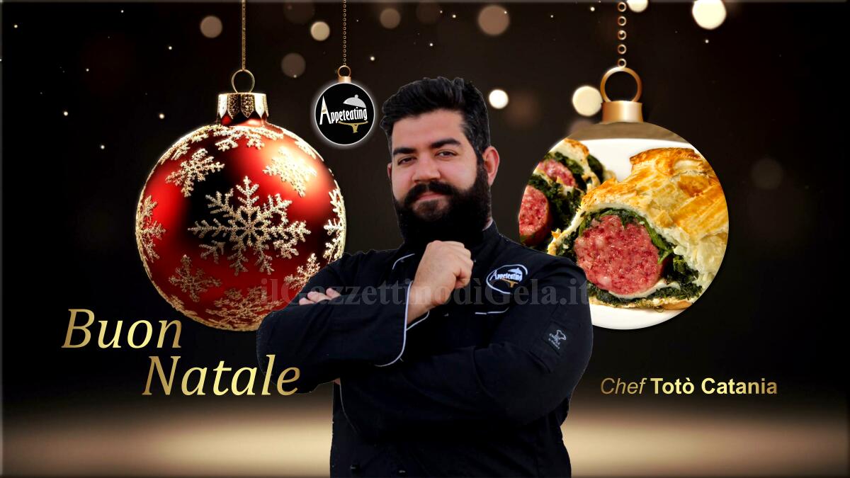 Lo chef Totò Catania propone: Cotechino in crosta di sfoglia -