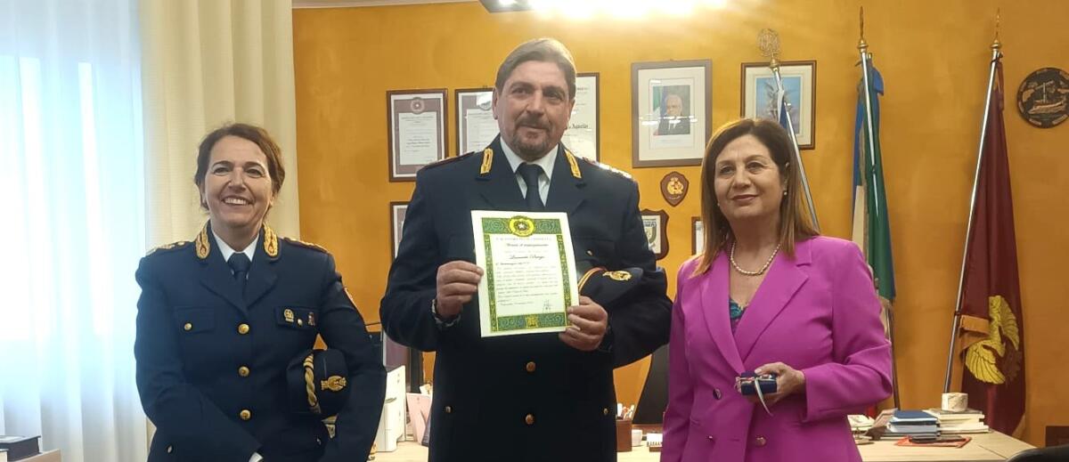 In pensione il responsabile del posto Polfer di Caltanissetta - 