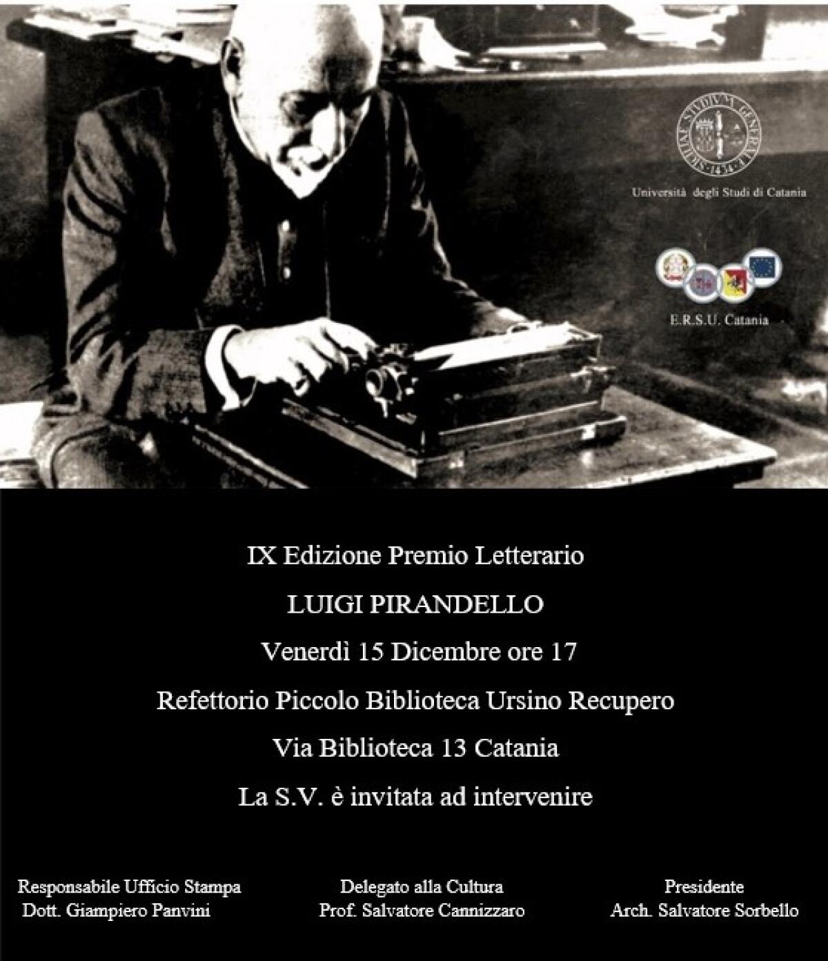 Premio Pirandello 2023 sulla meravigliosa ‘Settima arte’ - 