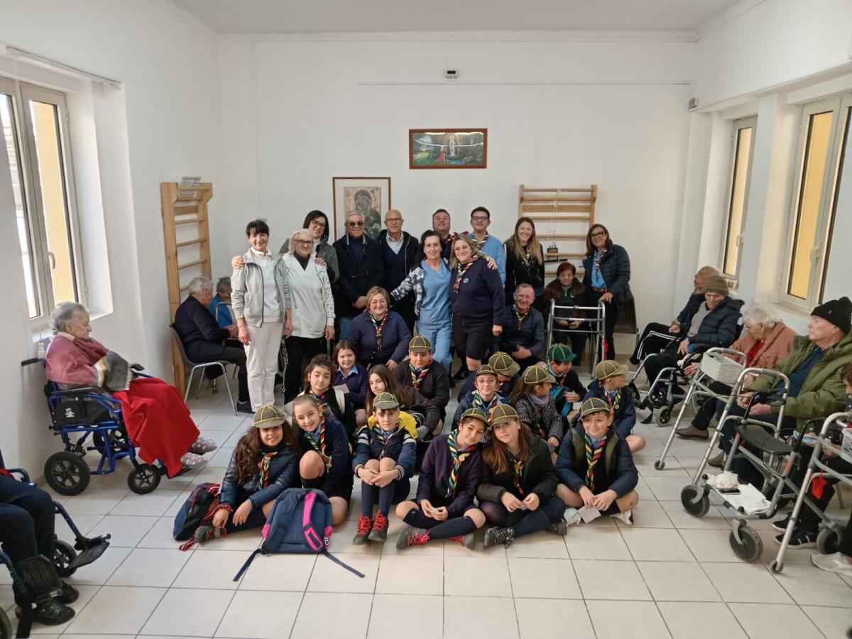 Momenti natalizi all’Ipab Aldisio con gli scout di S.Maria di Betlemme - 
