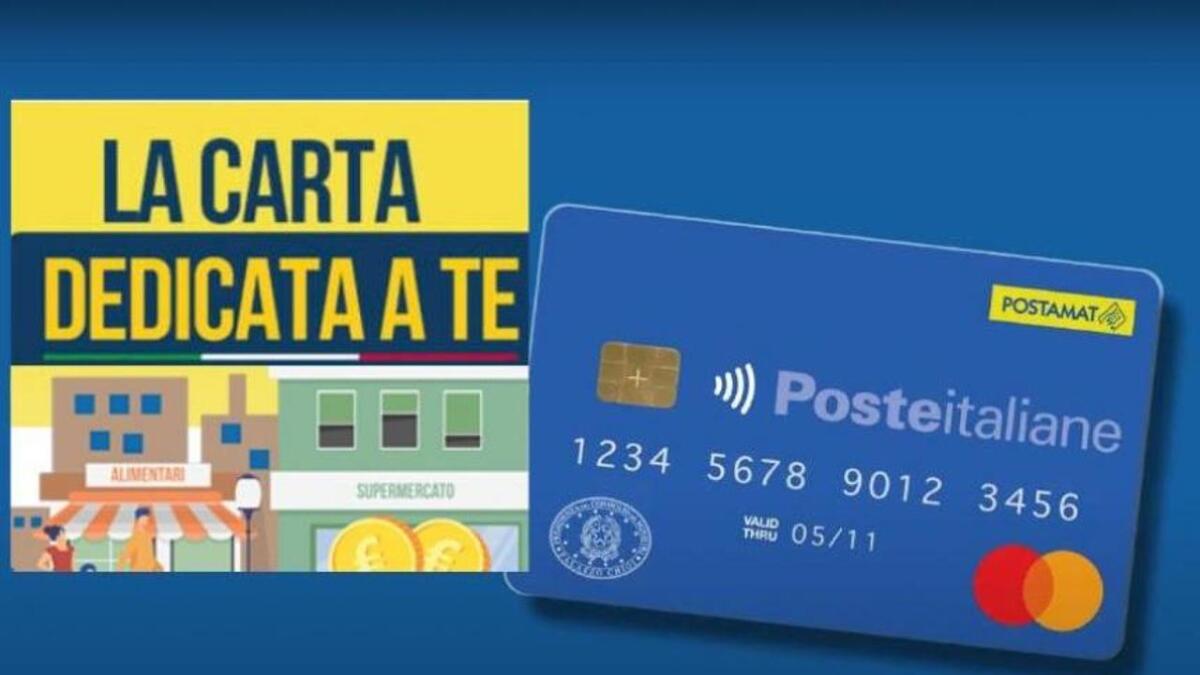 Riaperti i termini della Carta ‘Dedicata a te’ - 
